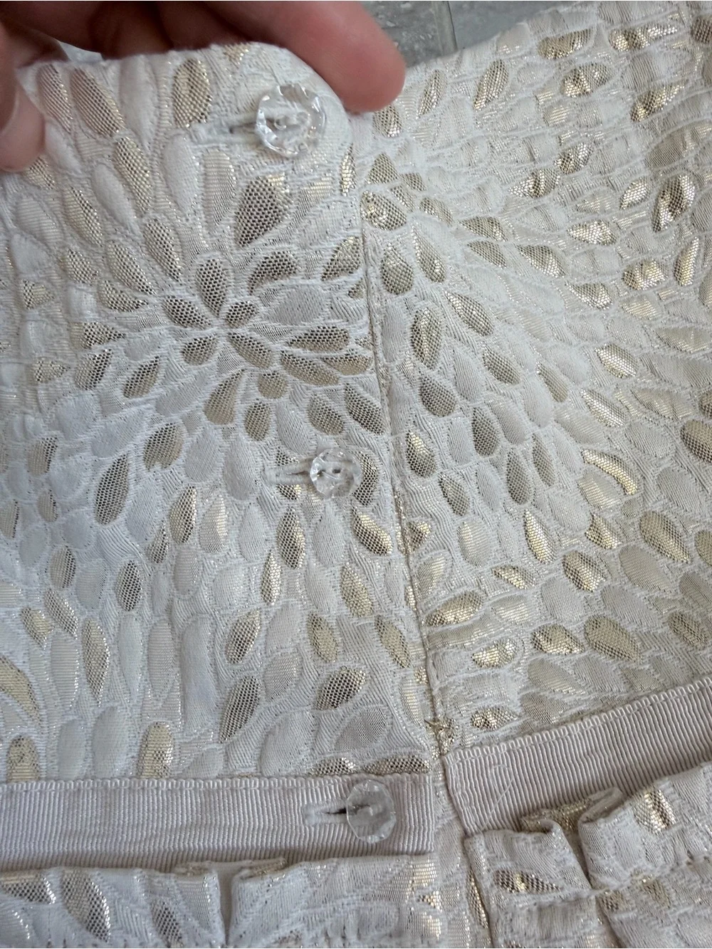 GAP girls ivory
